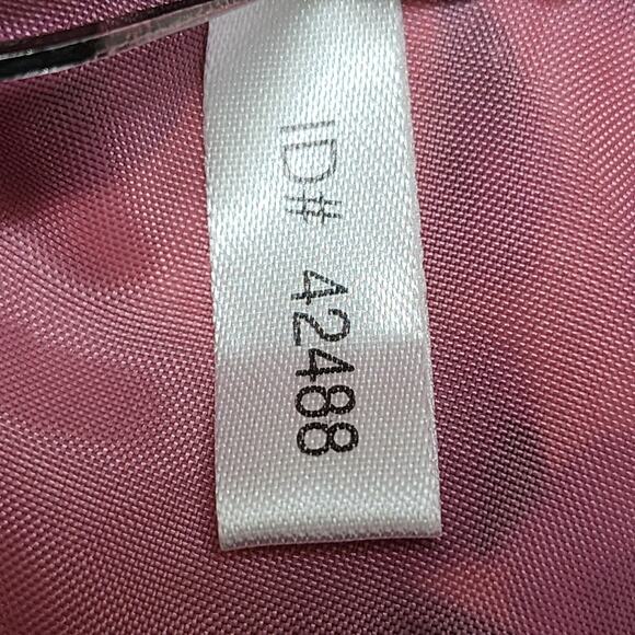 Express Design Studio Skirt Womens 6 Pink Purple Floral Silk Pleated A-Line - Picture 8 of 11